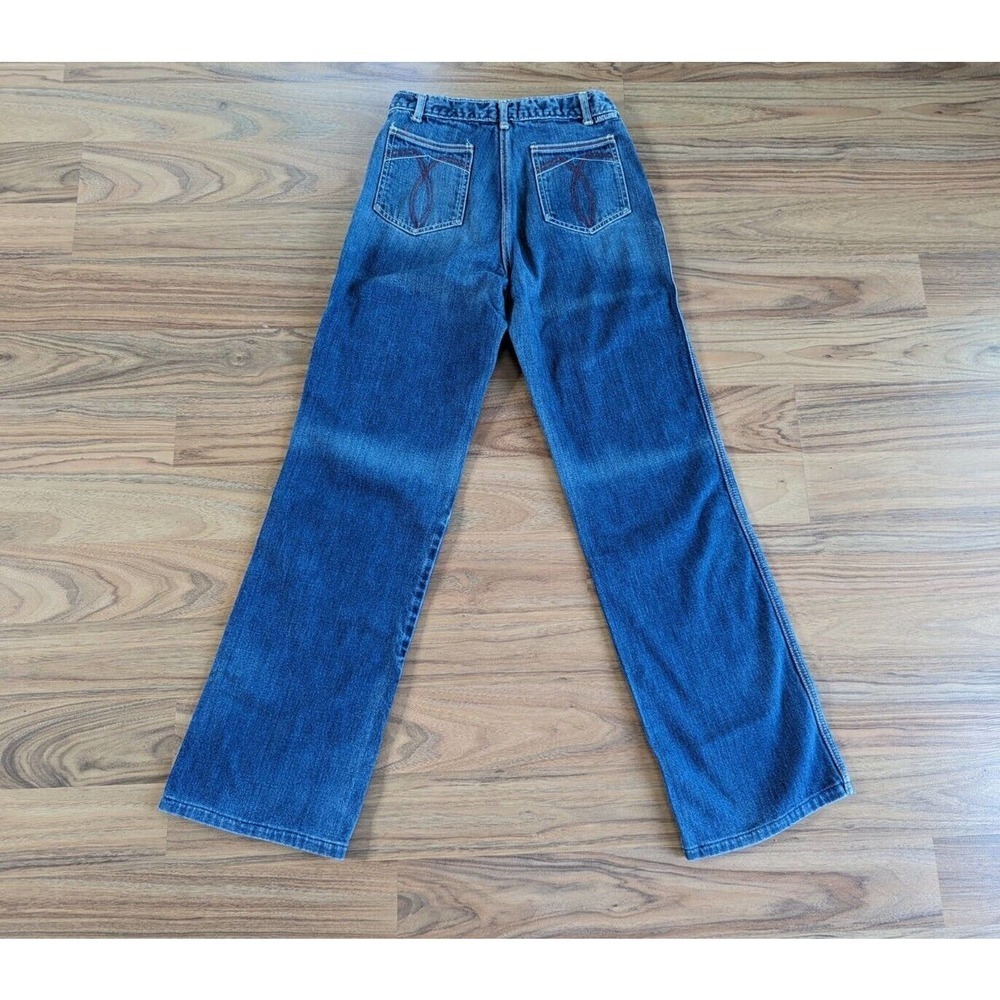 Vintage 1970s Landlubber High Waist Flare Jeans B… - image 2